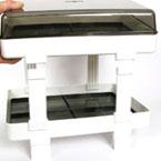 Lexen Healthy Juicer - kézi búzafűprés  FEHÉR-ZÖLD képe