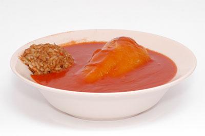 Sült töltött paprika