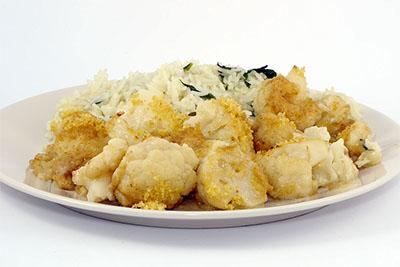 Gluténmentes morzsás karfiol